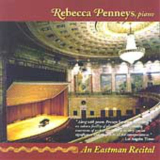 the album cover for Rebecca Penneys - Ballade / Five Lyric Pieces / Images / Sonate in a