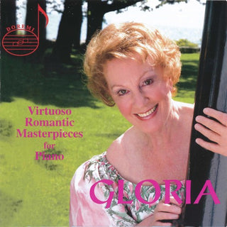 the album cover for GLORIA SAARINEN - Saarinen, Gloria : Gloria: Virtuoso Romantic Masterpieces