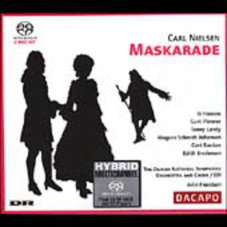 the album cover for Grondahl/Holmboe - Maskarade