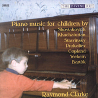 the album cover for Raymond Clarke - Piano Music for Children
