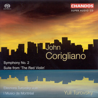 the album cover for Yuli Turovsky - Symphony 2 / Suite from the Red Violin