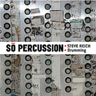 the album cover for So Percussion - Drumming