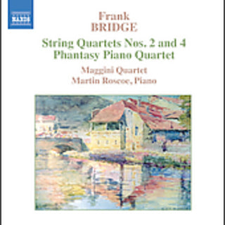 the album cover for Maggini Quartet - String Quartets 2 & 4 / Phantasy Piano Quartet
