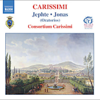 the album cover for Consortium Carissimi - Jephte / Jonas