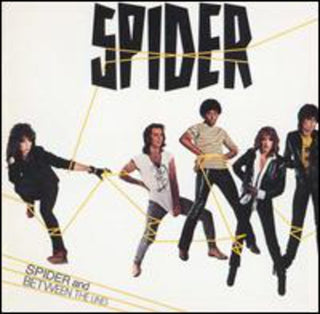 the album cover for Spider (USA) - Spider/Between the Lines