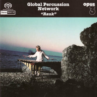 the album cover for Global Percussion Network - Rauk