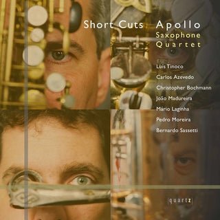 the album cover for Apollo Saxophone Quartet - Short Cuts