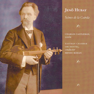 the album cover for Charles Castleman - World of Jeno Hubay