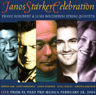 the album cover for Janos Starker - Janos Starker Celebration