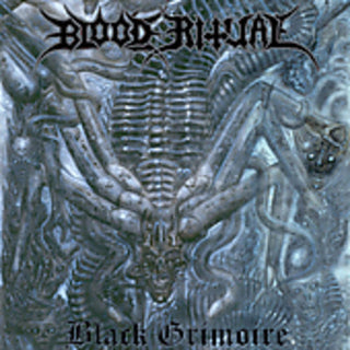 the album cover for Blood Ritual - Black Grimoire