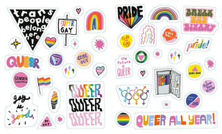The Big Book of Queer Stickers : Includes 1,000+ Stickers!