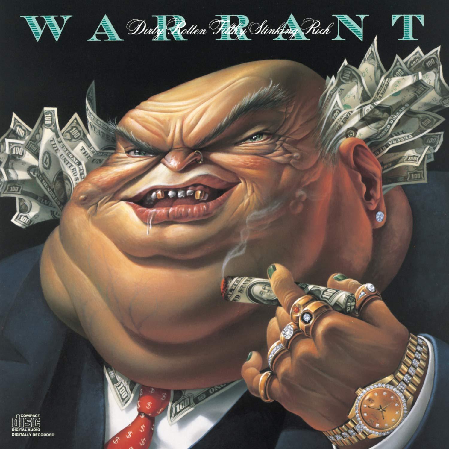 Warrant- Dirty Rotten Filthy Stinking Rich - Darkside Records