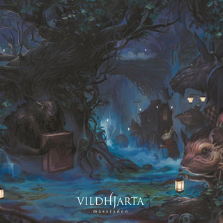 Vildhjarta- Masstaden (Forte)(2022 German Pink w/ Black Smoke Vinyl Reissue) (Used Vinyl)