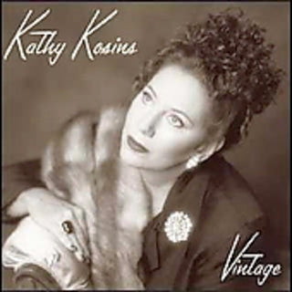 the album cover for Kathy Kosins - Vintage
