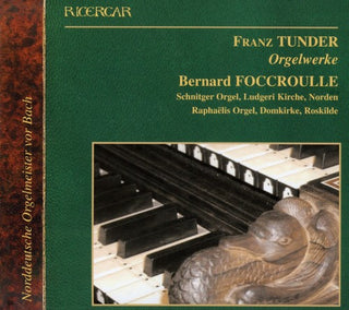 the album cover for BERNARD FOCCROULLE - Organ Works