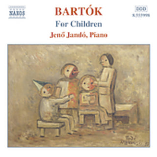 the album cover for JenÅ‘ JandÃ³ - Piano Music for Children