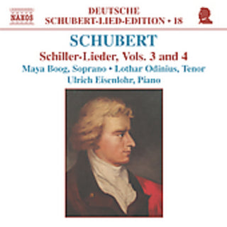 the album cover for Maya Boog - Schiller Lieder 3 & 4