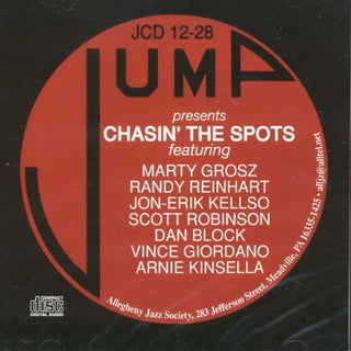 the album cover for Marty Grosz - Chasin the Spots