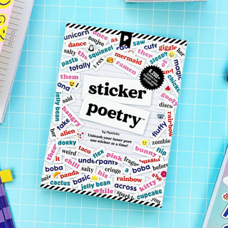 Pipsticks Sticker Poetry Book: Trendy