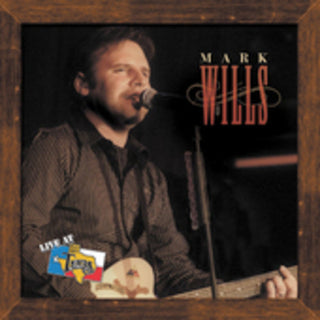 the album cover for Mark Wills - Live At Billy Bob's