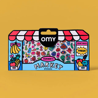 OMY Farmer's Market Boutique Stickers