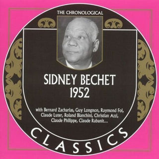 the album cover for Sidney Bechet - 1952