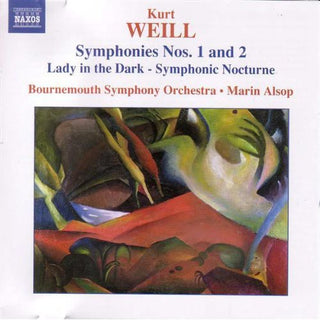 the album cover for Marin Alsop - Symphonies 1 & 2