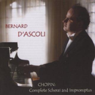 the album cover for Bernard d' Ascoli - Bernard D'ascoli Plays Chopin