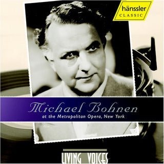 the album cover for Michael Bohnen - Michael Bohnen at the Met
