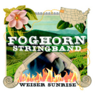 the album cover for Foghorn Stringband - Weiser Sunrise