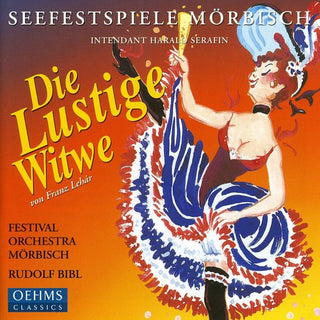 the album cover for F. LEHAR - Die Lustige Witwe