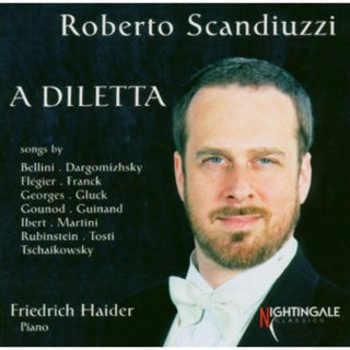 the album cover for Roberto Scandiuzzi - Diletta