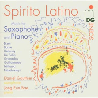 the album cover for Daniel Gauthier - Musica Latino