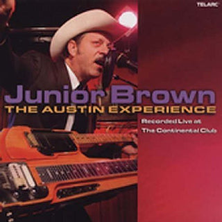 the album cover for Junior Brown - Live At The Continental Club, The Austin Experience