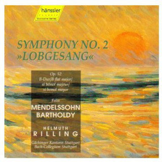 the album cover for F. MENDELSSOHN - Symphony 2 Lobgesang