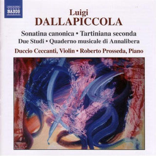 the album cover for Duccio Ceccanti - Complete Works for Violin & Piano