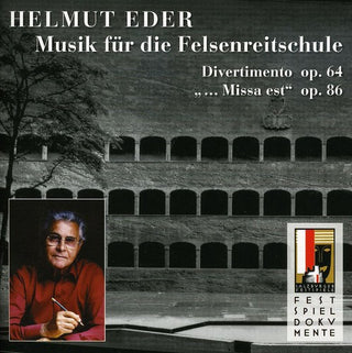 the album cover for Helmut Eder - Divertimento Op 64 / Missa Est (Jewl)