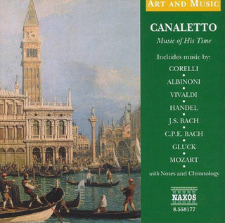 the album cover for Jaroslav Krecek - Canaletto: Music of His Time / Various