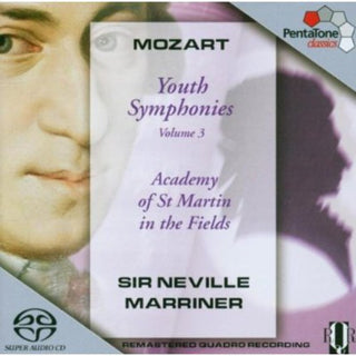 the album cover for W.A. Mozart - Youth Symphonies 3