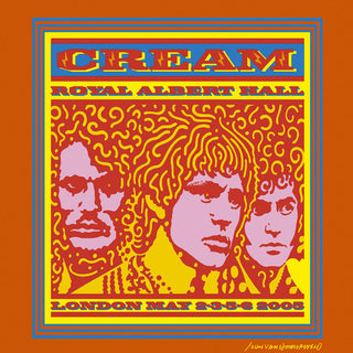 the album cover for Cream - Royal Albert Hall: London May 2-3-5-6 2005