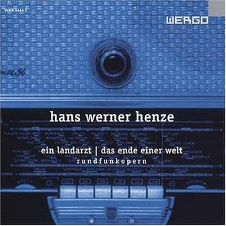 the album cover for H.W. HENZE - Ein Landarzt/Das Ende Einer Welt