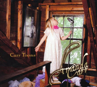 the album cover for Amanda Carr - Carr Toons