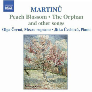 the album cover for Olga Cerna - Peach Blossom / Orphan