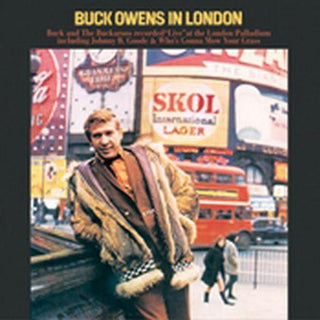 the album cover for Buck Owens & His Buckaroos - Live in London