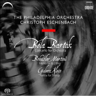 the album cover for Bartok/Martinu/Klein - Concerto for Orchestra