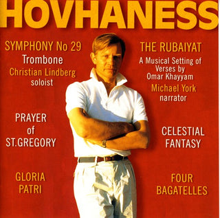 the album cover for Michael York - Symphony 29 / Rubaiyat / Prayer of St Gregory
