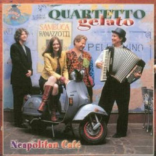 the album cover for Quartetto Gelato - Neopolitain Cafe