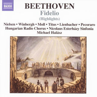 the album cover for Michael HalÃ¡sz - Beethoven, L.V. : Fidelio-Highlights