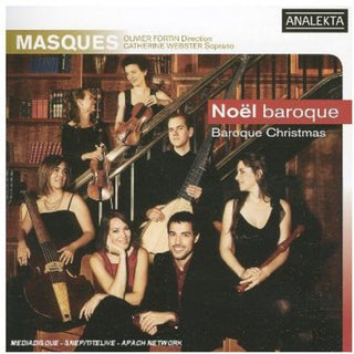 the album cover for Masques - Noel Baroque