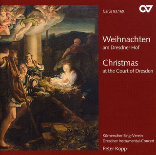 the album cover for Seger/Heinchen/Ristori - Christmas at the Court of Dresden